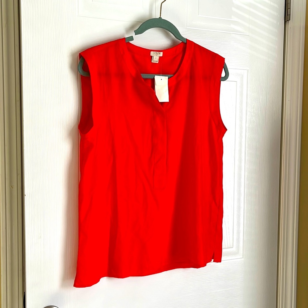 J. Crew top very pretty color simple design but beautiful